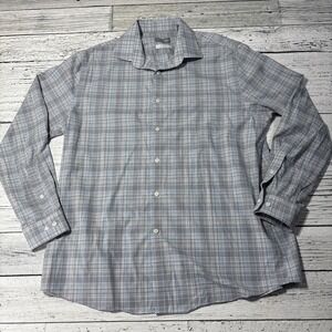 Michael Kors Regular Fit Airsoft Stretch  Button Down Dress Shirt XL 17 34/35‎